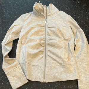 Lululemon Grey zip up jacket